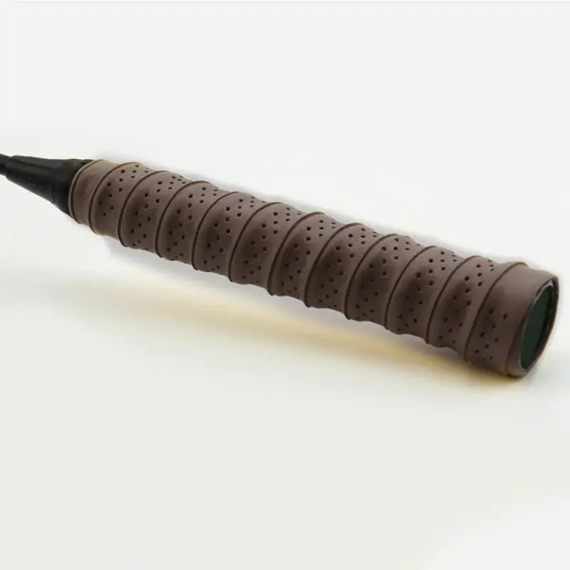 Высокое качество ракетки для бадминтона овергрип Теннисная ракетка обертывания противоскользящие килевые ручки ручной Клей эластичность рыболовная овергрип - Цвет: Gray