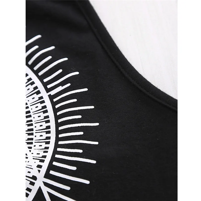 Chic Dreamcatcher Print Crop Top Female Camis Halter Casual Vest Women's Tops Base Shirt Cropped Women's Blouse Wholesale noFB12 (2)