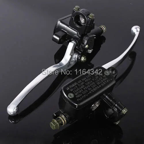 

1" Handlebar Brake Master Cylinder Clutch Levers For Kawasaki VN Honda VTX Shadow Harley Dyna Road Yamaha V Star Suzuki Black