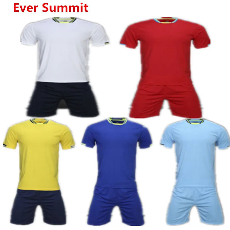

Soccer Jersey Ever Summit S1614 Football Training Sets Blank Version Customer Design Customize Logo DIY Create Team Jersey Man