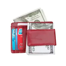 Для мужчин и Для женщин кредитной держатель для Карт RFID из натуральной кожи Бизнес держатель для карт унисекс путешествия Card наличными бумажник кошелек для денег