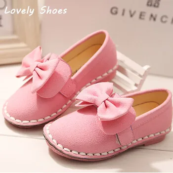 ; распродажа; милые розовые туфли на плоской подошве с бантом для девочек; детская повседневная обувь; разнопарая детская обувь - Цвет: Розовый