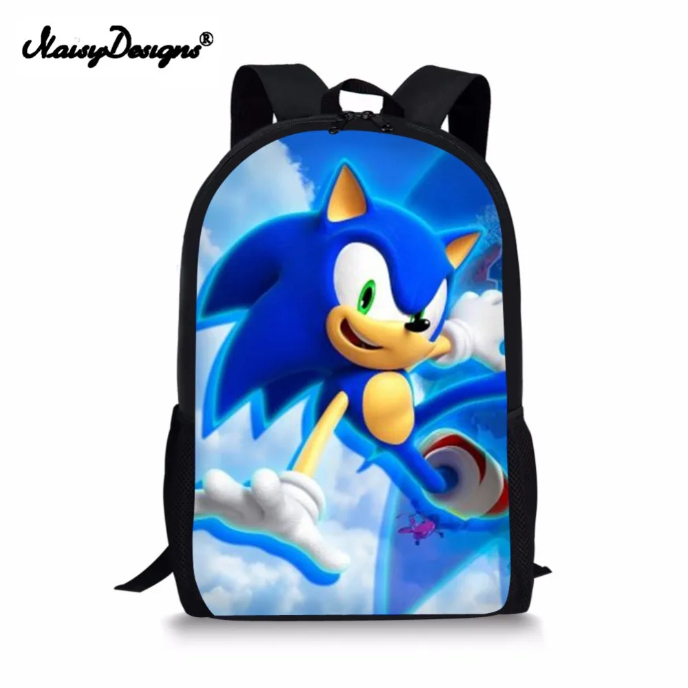 

Sonic Boom Hedgehogs Children School Bags Orthopedic Backpack Kids School Boys Girls Mochila Infantil Catoon Bags Gift 16 Inch