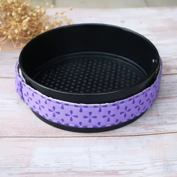 

Cake Pan Strips Bake Even Strip Belt Moist Level Pancake Assist Tools Baking Sheet To Protect Banding Cloth Pasty Tool