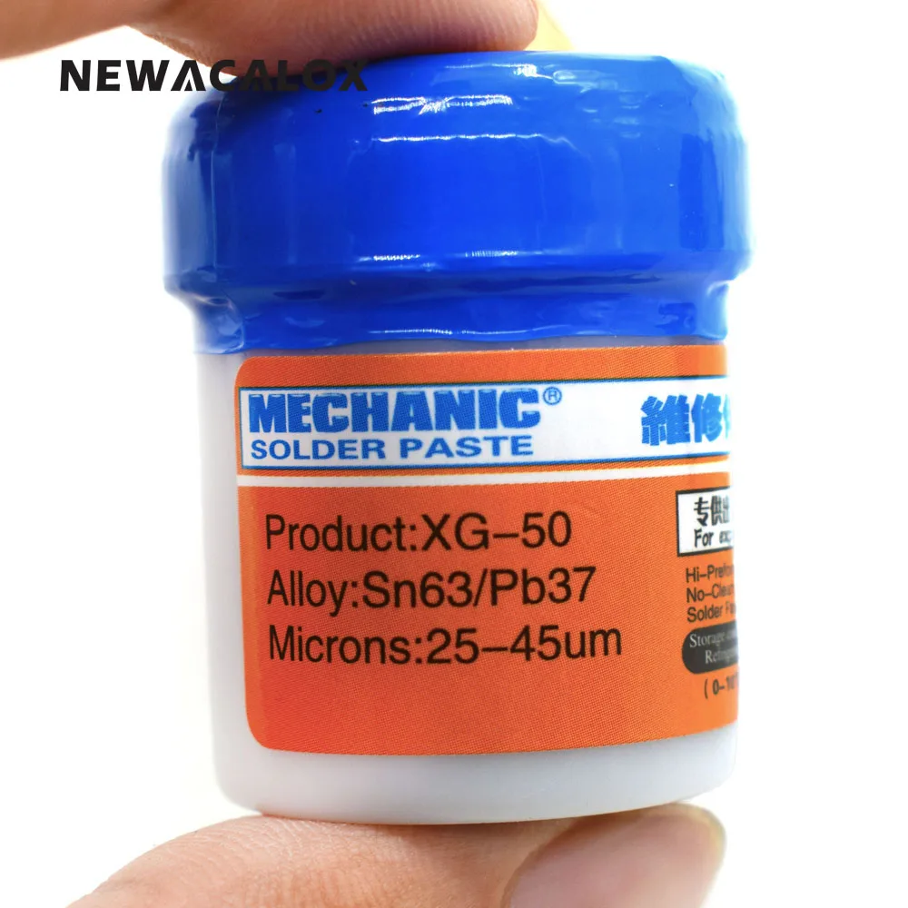 Сварочный инструмент NEWACALOX механик паяльная паста флюс 936 Sn63/Pb67 SMD SMT для паяльной