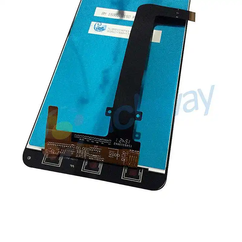 1600044  Redmi Note 2 LCD Assembly  black (4)
