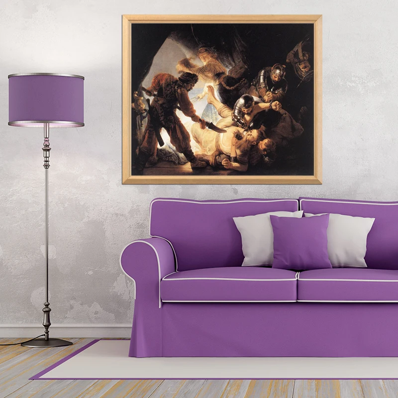Алмазная живопись Rembrandt алмазная вышивка 5D ослепляющий Самсон полностью