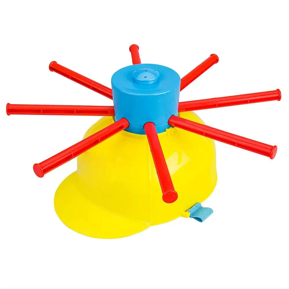 NEW Wet Head Hat Wet Funny Challenge Head Toys Water Roulette Game Kid Toys Great Game Gags Practical Jokes ON SALE