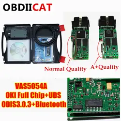 5 шт./партия DHL VAS 5054a ODIS V3.0.3 Bluetooth A + качественный OKI полный чип VAS5054 vas5054a поддерживающий UDS протокол диагностический сканер