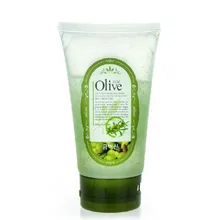Оливковый Отшелушивающий отбеливающий мягкий крем-скраб для тела, уход за телом, зубчатая соль для душа, гель-отшелушиватель для ухода за лицом