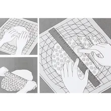 Пастическая антипригарная скалка для помадки инструмент портативная рельефная Скалка Сердце шаблон помадка, кондитерские изделия инструмент для украшения торта A719