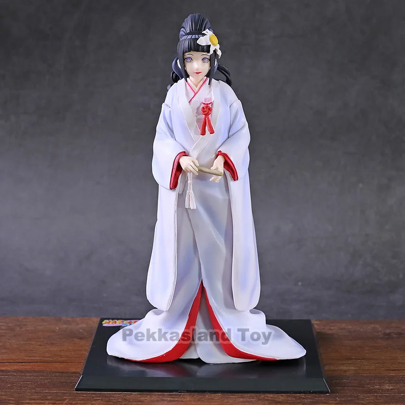 

Anime Naruto Hyuuga Hinata Wedding Dress Ver PVC Action Figure Toy