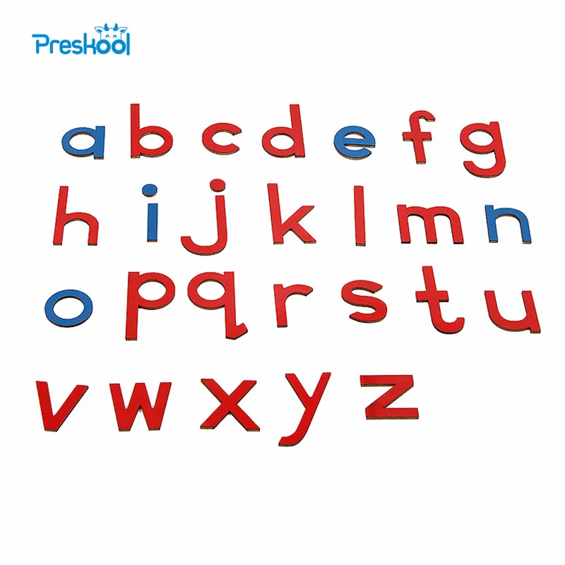Baby font b Toy b font Montessori 5 Lots 130 Pcs 5 Different Colors Blue Red