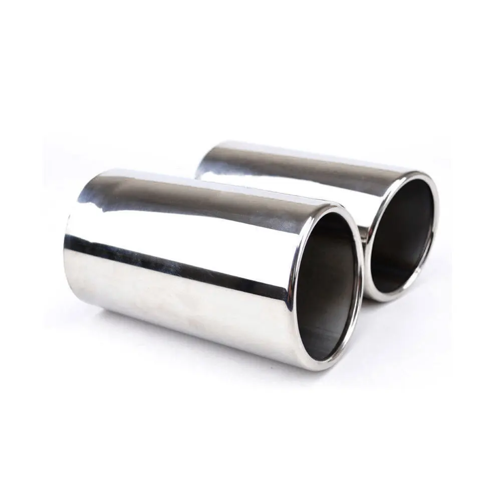 2pc-Exhaust-Muffler-Tips-Cover-For-Volvo-XC60-S60-V60-Car-Tail-Pipe-End-Chrome-Stainless