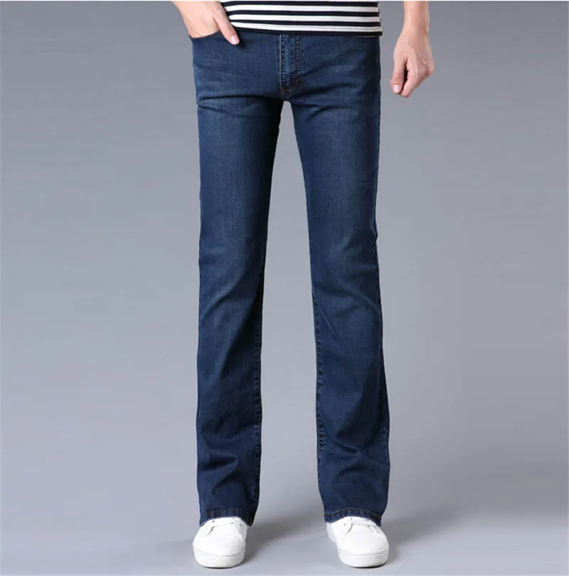 Boot Jeans for Men The Boot Jean from Abercrombie & Fitch is the best choice if you’re looking for the ultimate pair of bootcut jeans for men. This classic fit is relaxed in the thigh and has a leg opening that looks great with any shoe, especially your favorite boots.