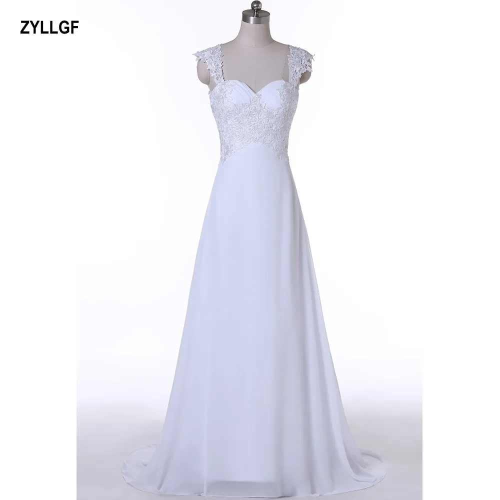 ZYLLGF Fashion 2017 New Arrival A line Backless Sweetheart Lace