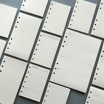 

45 sheets 100g Lovely Coil Page n10 n32 n31 Travel Page plaid check dots lined A5 A6 Blank Notebook