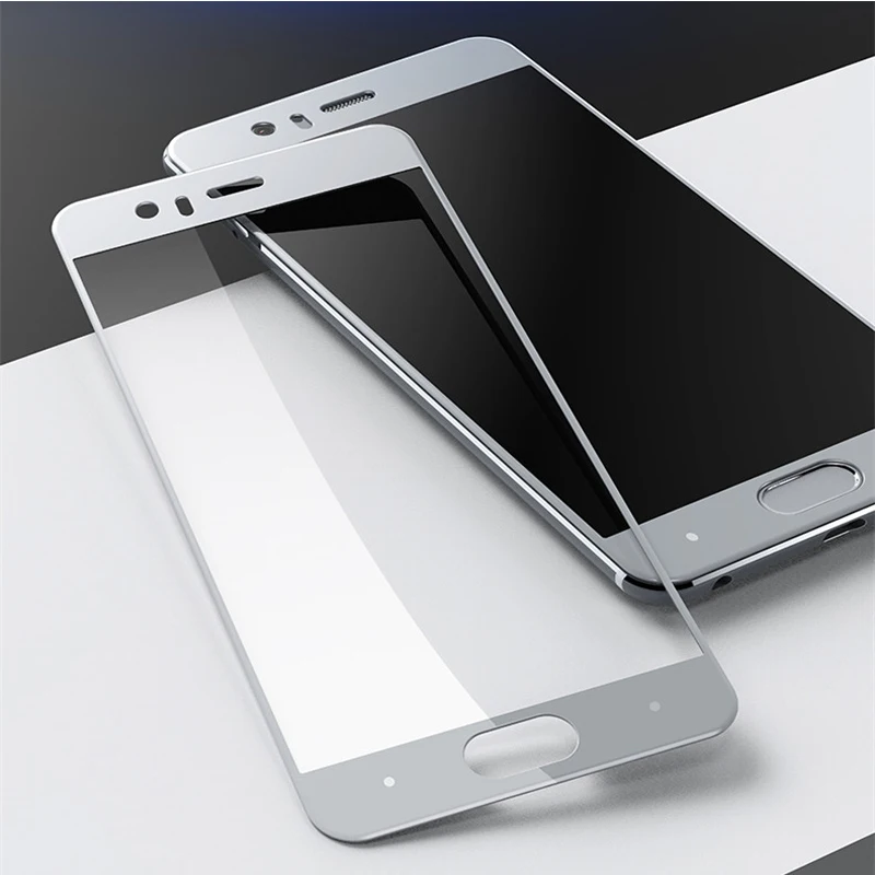 Nicotd для Huawei honor 9 Закаленное стекло Защитная пленка 9H полное покрытие синий 3D