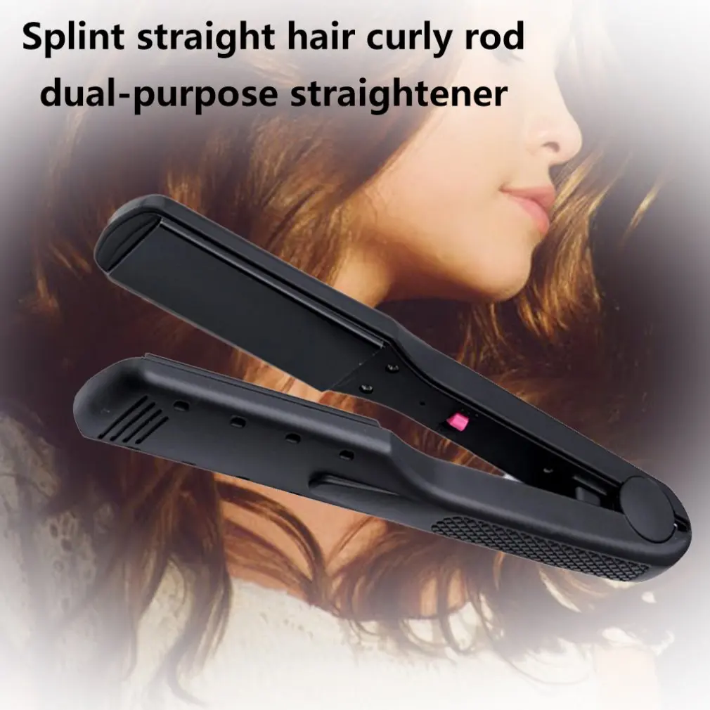 Mini Lightweight Portable Convenient Straight Hair Curler Dual-use Ceramic Ion Perm Electric Splint Straight Hair Stick