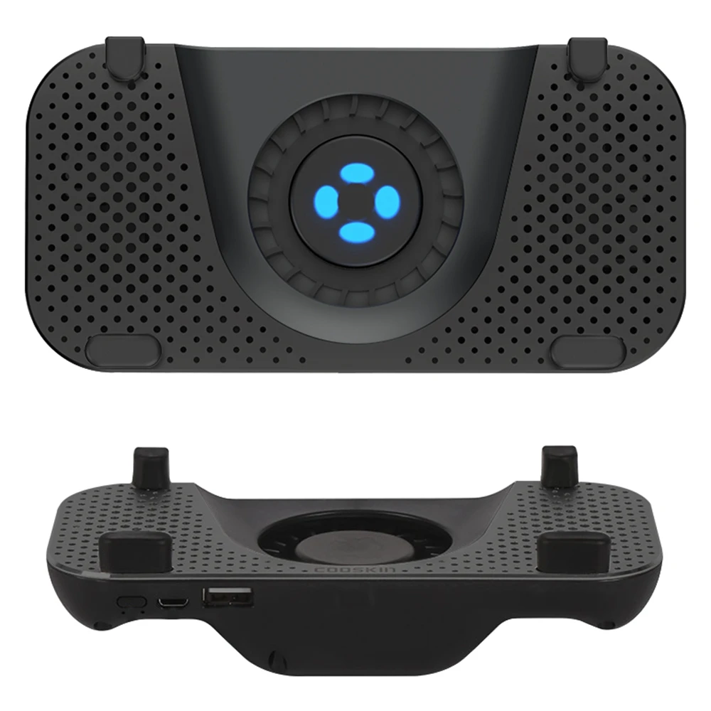 

Multi-Functional Phone Radiator Cellphone Cooler Stand Holder Portable Game Pad Cooling Fan Gamepad for 4-7 inch Smartphone