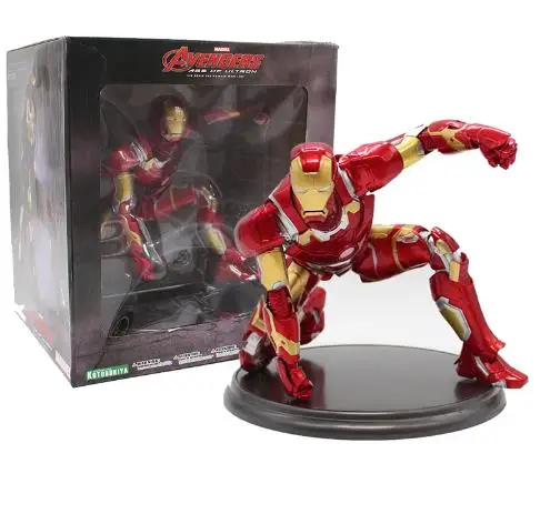 

Homem De Ferro Avengers Age of Ultron 1/6 Scale Pre-Pintado Kit Modelo PVC Figure Toy Collectible Modelo 17cm