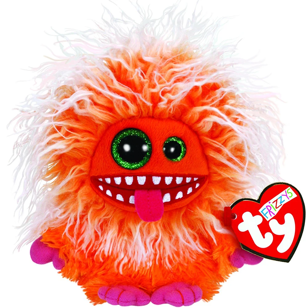 Pyopeo Ty Frizzys 6 &quot18 см Монстр Zwippy Tang Jips Plopsy швабры Zeezee плюшевые обычные чучела Кукла