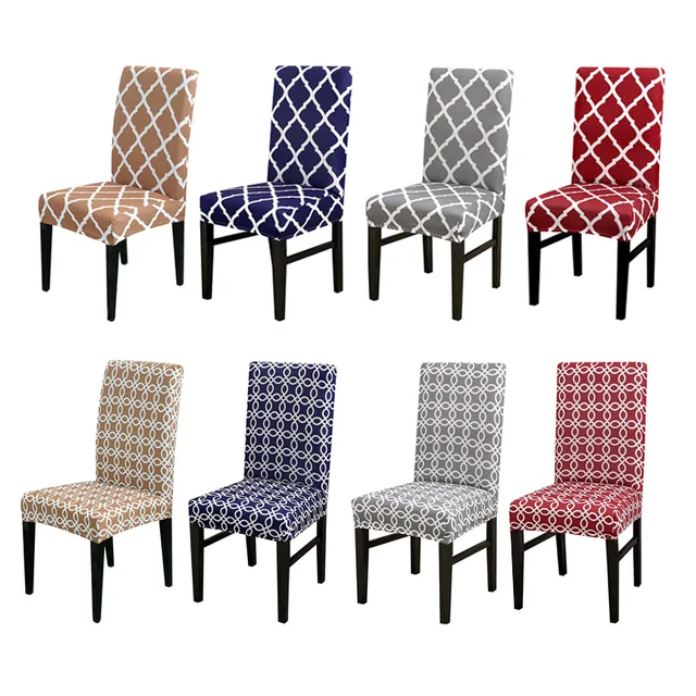 Best Offers Anti-dirty Dining Chair Cover Removable Spandex Seat Case Kitchen Slipcover For Wedding Banquet Restaurant housse de chaise Best Offers Anti-dirty Dining Chair Cover Removable Spandex Seat Case Kitchen Slipcover For Wedding Banquet Restaurant housse de chaise