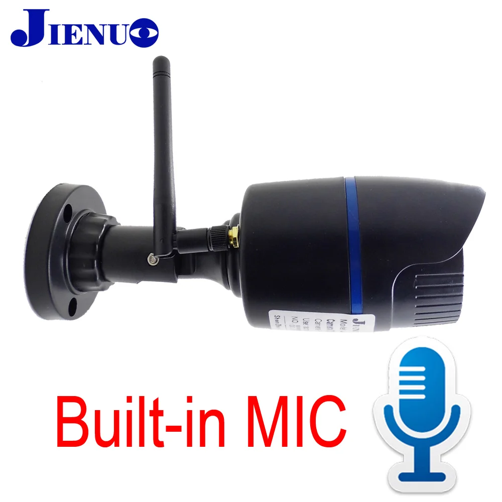 

1080P 960P 720P ip camera wifi wireless Security surveillance video camera SD card Lots Audio input Onvif P2P JIENU