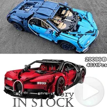 Lepin Chiron Carro 20086 bugattied 4031 pcs Criador da Técnica de Corrida Compatível 42083 Modelo legoings Blocos Tijolos Crianças Brinquedos