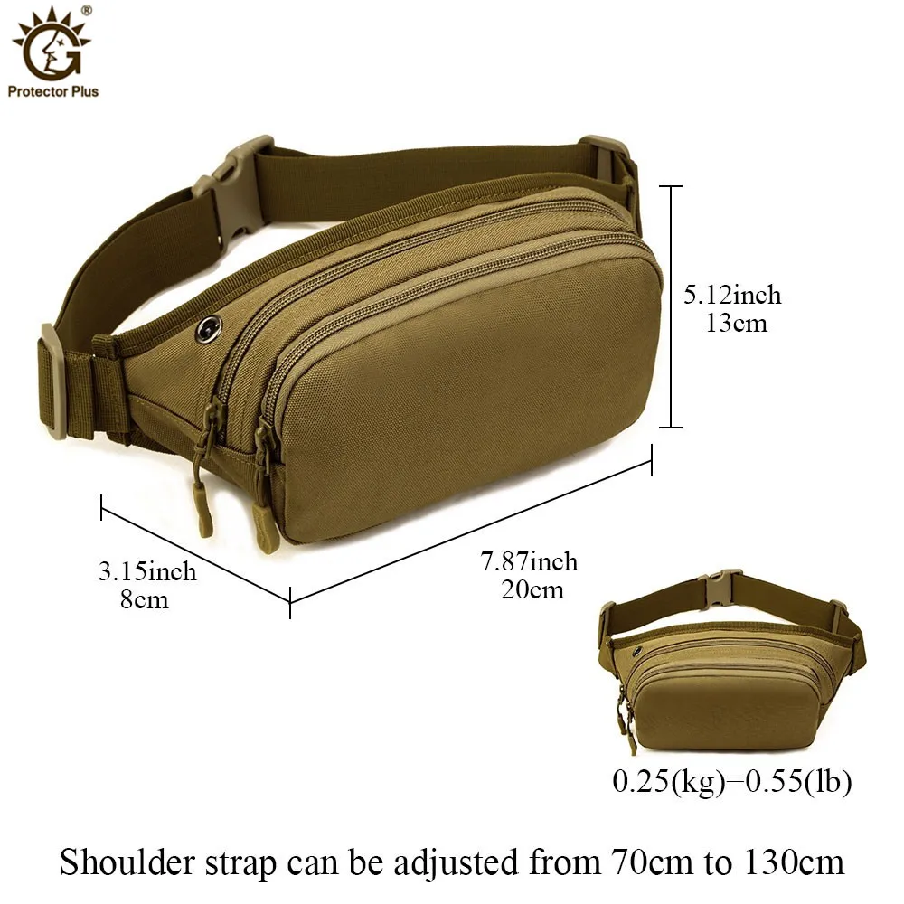 Waterproof Nylon Unisex Waist Pack Tactical Fanny Pack Military Wallet Belt Chest Bag Sport Messenger Bag Waterproof Nylon Unisex Waist Pack Tactical Fanny Pack Military Wallet Belt Chest Bag Sport Messenger Bag