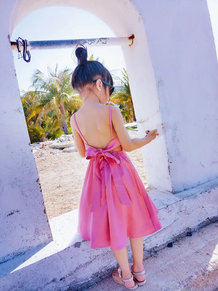 Летние одинаковые платья для мамы и дочки, одежда для мамы и дочки, пляжное платье, розовое свадебное платье