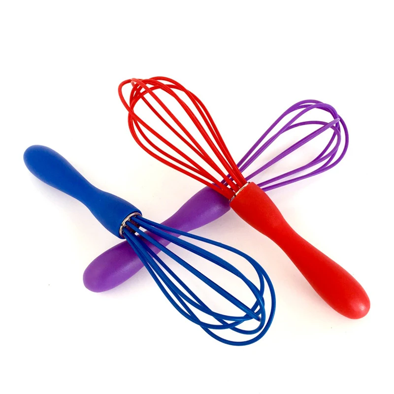 

Food Grade Silicone Egg Beaters Egg Cream Whisk Egg And Cream Stiring Egg Tools 3pcs/lot