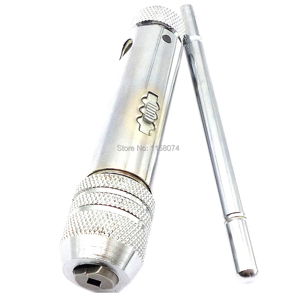 

5mm-12mm T-Handle Ratchet Tap Wrench Machinist Tool Small Size T-Handle Tap Wrench-Chuck Type M5-M12 Holder Bit For Tap And Die