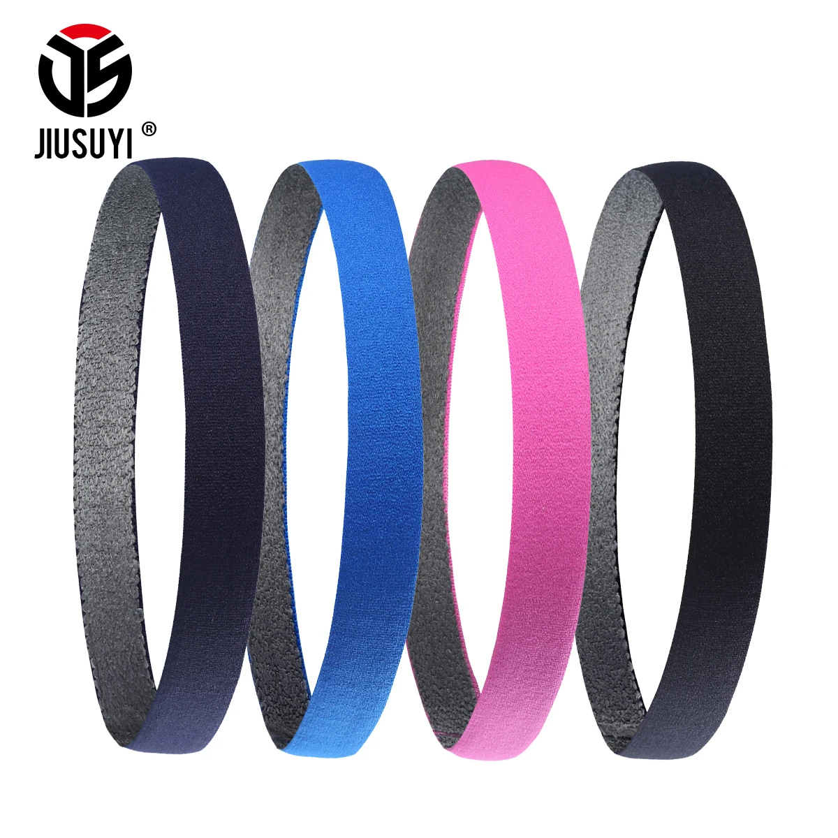 

Bamboo charcoal Fiber Headband Sweat Sweatband Hair Elastic Sports Headwrap Hairband Stretch Head Band Headwear For Women Men