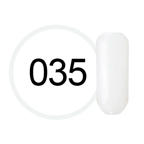 MSHARE 10 мл чистый белый гель лак для ногтей УФ-гель для ногтей стойкий маникюр гель лак - Цвет: 035 white