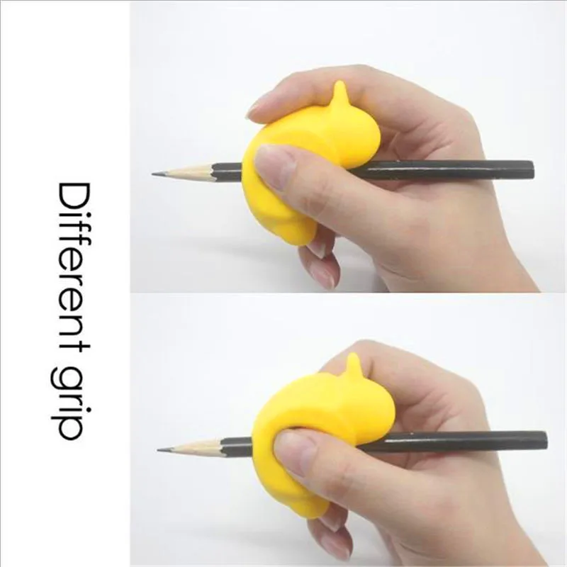 1 шт. качественный силиконовый держатель для ручки в форме птицы практическое устройство для коррекции ручки для карандашей ручка для обучения Канцелярский набор