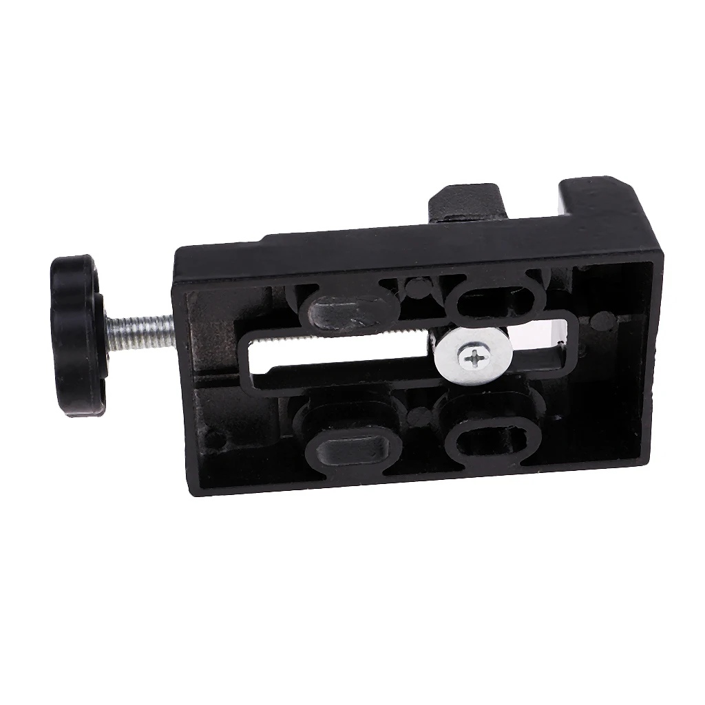 Black Jaw Bench Clamp Mini Drill Press Vice Micro Clip Flat Vise DIY Model Making Building Hand Tools 6x12.5x5cm