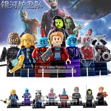 DR. TONG 80 шт./лот Супер Герои стражи Галактики звезда-владыка Туманность Gamora Yondu строительные блоки кирпичи детские игрушки X0159