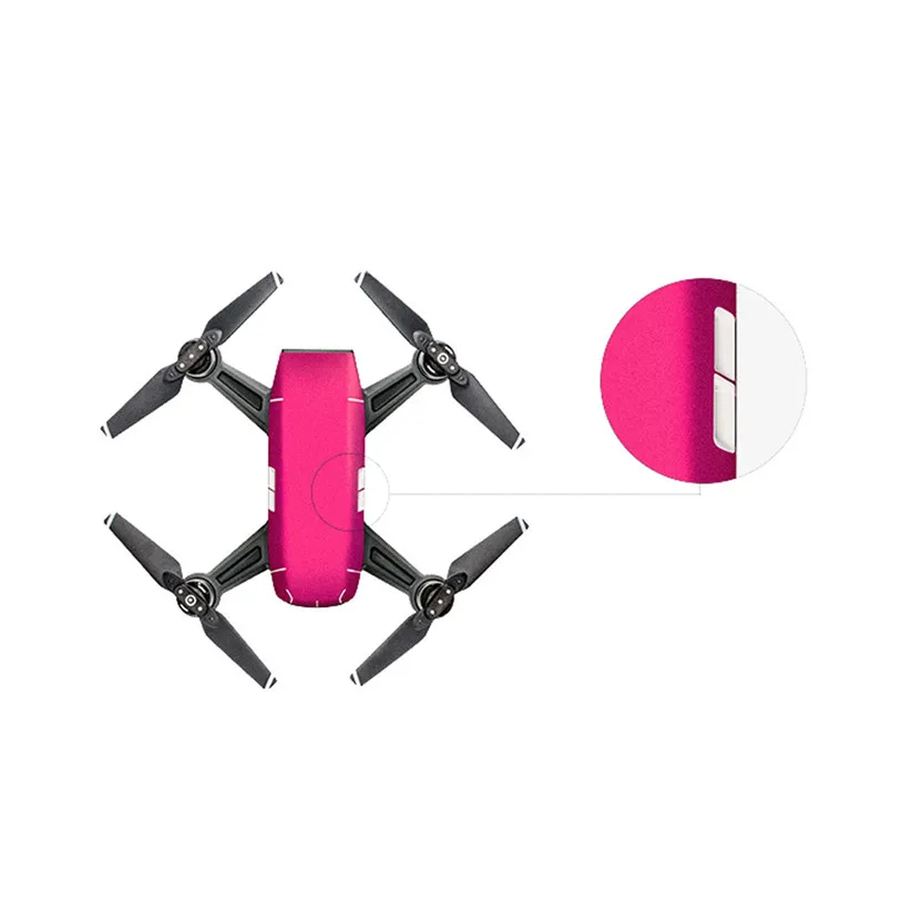 

8pcs Waterproof Decal Skins Wrap Sticker Body Protector for DJI Spark Mini Drone Jun29 Professional Factory Price Drop Shipping