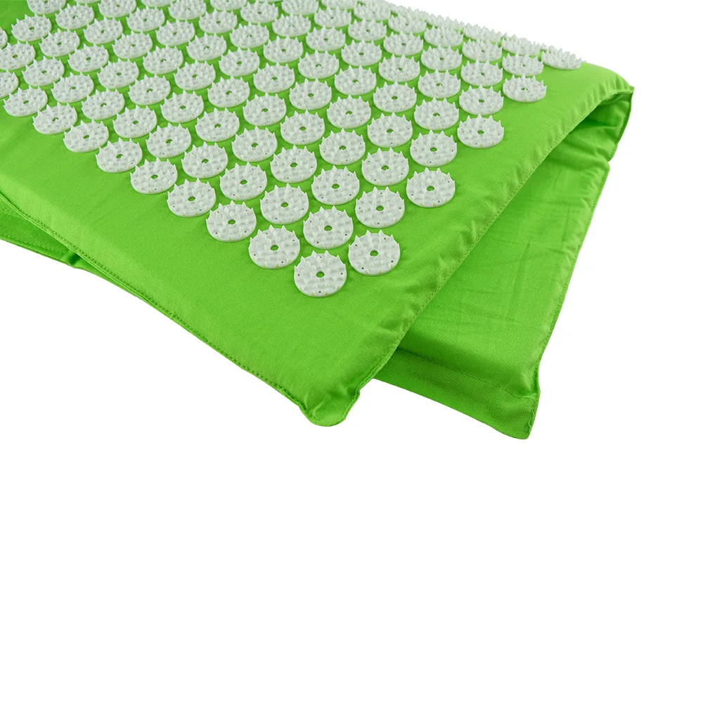 Acupressure Yoga Body Massage Mat Acupuncture Massager Cushion for Shakti Back Pain Relief (Size appro.68*42cm) C11417 Acupressure Yoga Body Massage Mat Acupuncture Massager Cushion for Shakti Back Pain Relief (Size appro.68*42cm) C11417