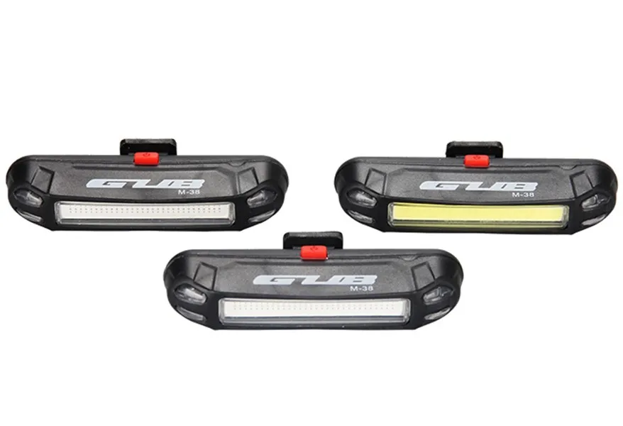 Excellent GUB M-38 Rear Bike light Taillight Safety Warning USB Rechargeable Bicycle Light Tail Lamp Comet LED Cycling Bycicle  0