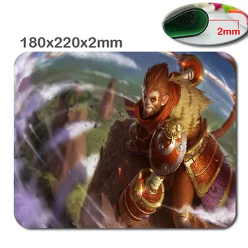 

HD DIY 220mm*180mm*2mm 3D Fast Frint League of legends PC mputer Gaming Mousepad Fabric + Rubber Material - accessory and