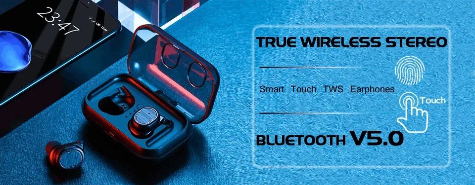 Touch Control Bluetooth earphone 