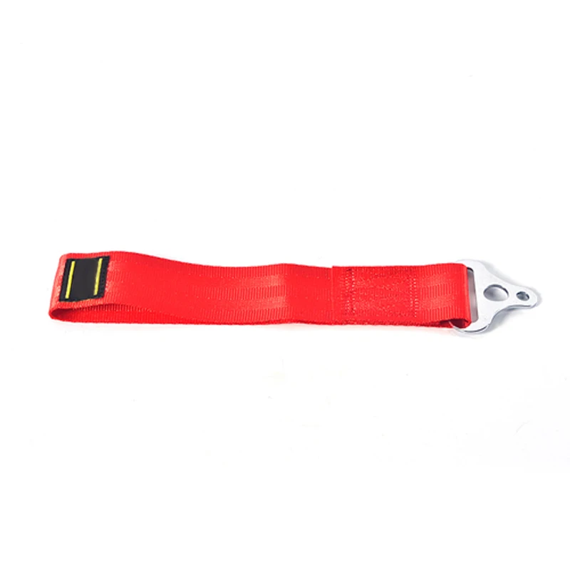 Free Shipping red Car Universal Racing Tow Towing Strap Hook Bumper