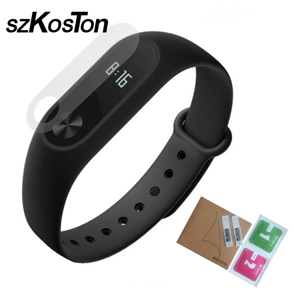 Защитная пленка для экрана Xiaomi Mi Band 2 прозрачная Антибликовая матовая защиты от