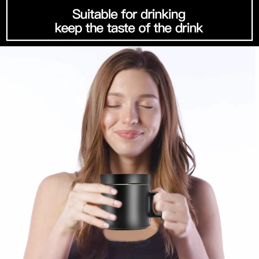 Qi Mug Wireless Charging Mug 2-in-1 Coffee Cup 55