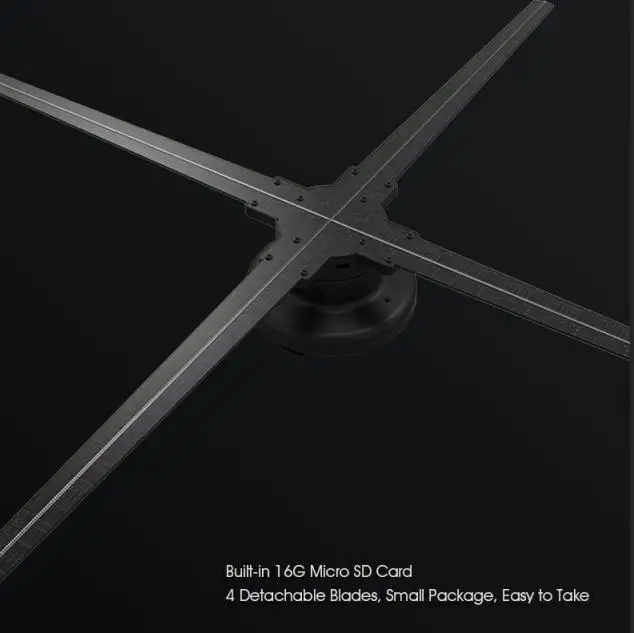70cm hologram fan 2 