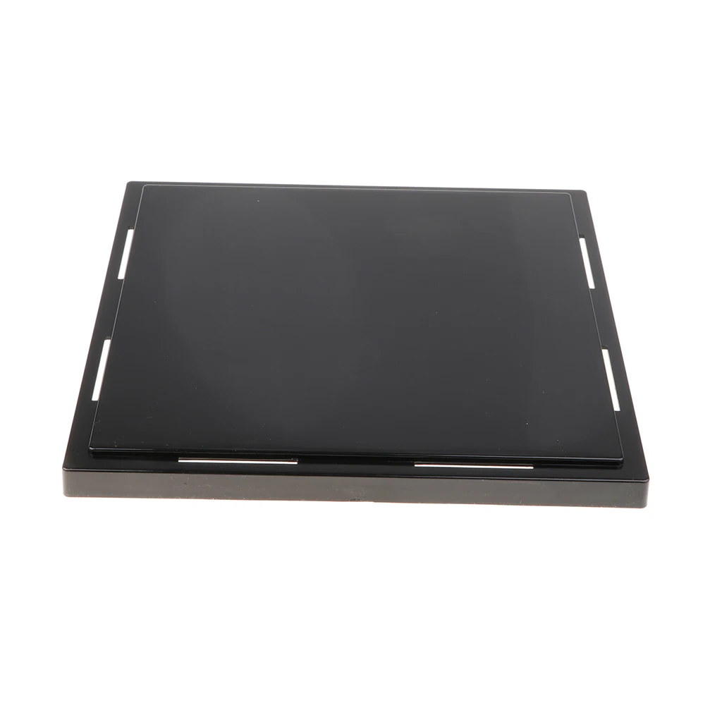 100% brand new  21x21x41cm Transparent Display Show Case with Balck Base for Figures Model Protect your collectibles from dust