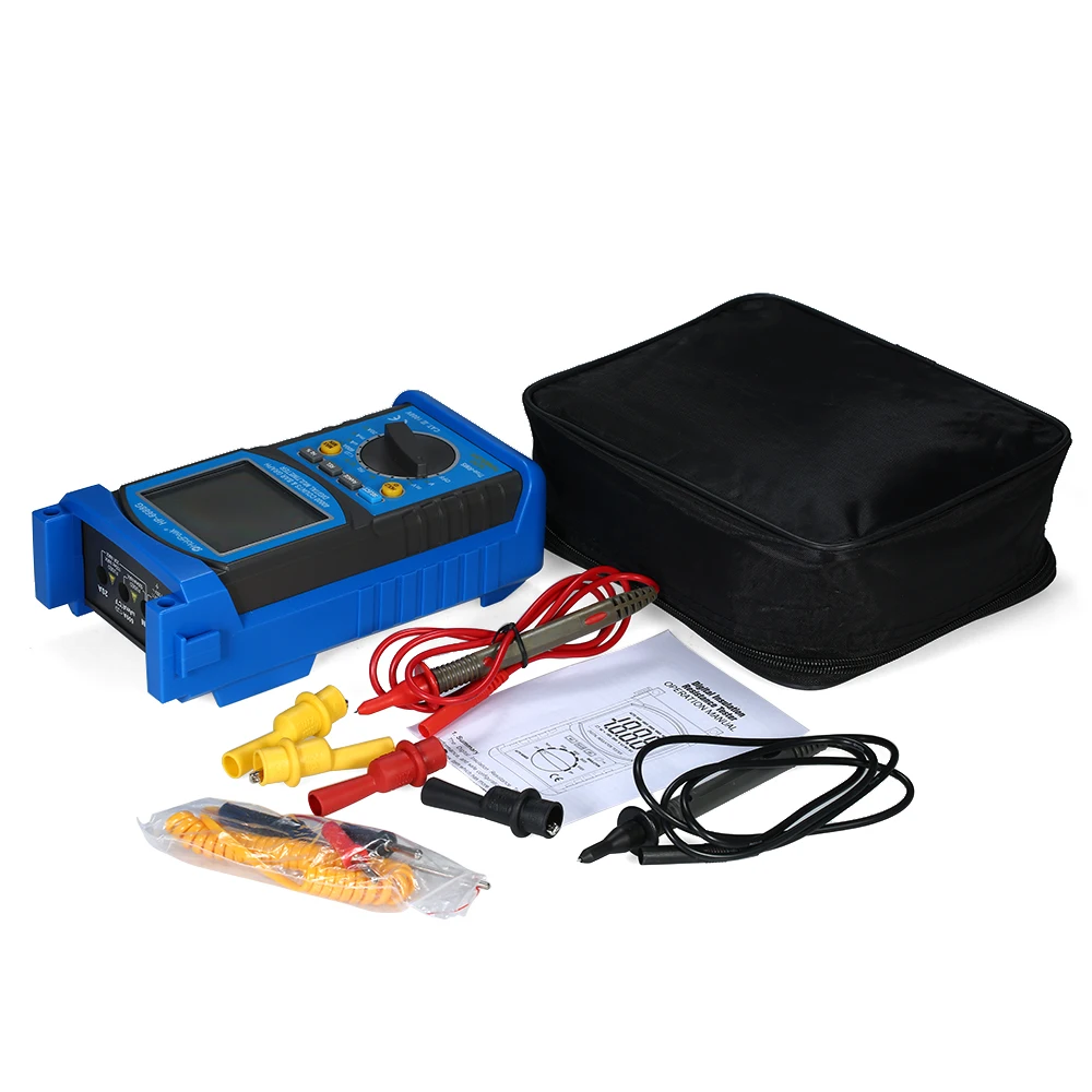 

HoldPeak Auto-range True RMS LCD Digital Multimeter DC/AC Voltage Current Meter Capacitance Resistance Tester Voltmeter Ammeter