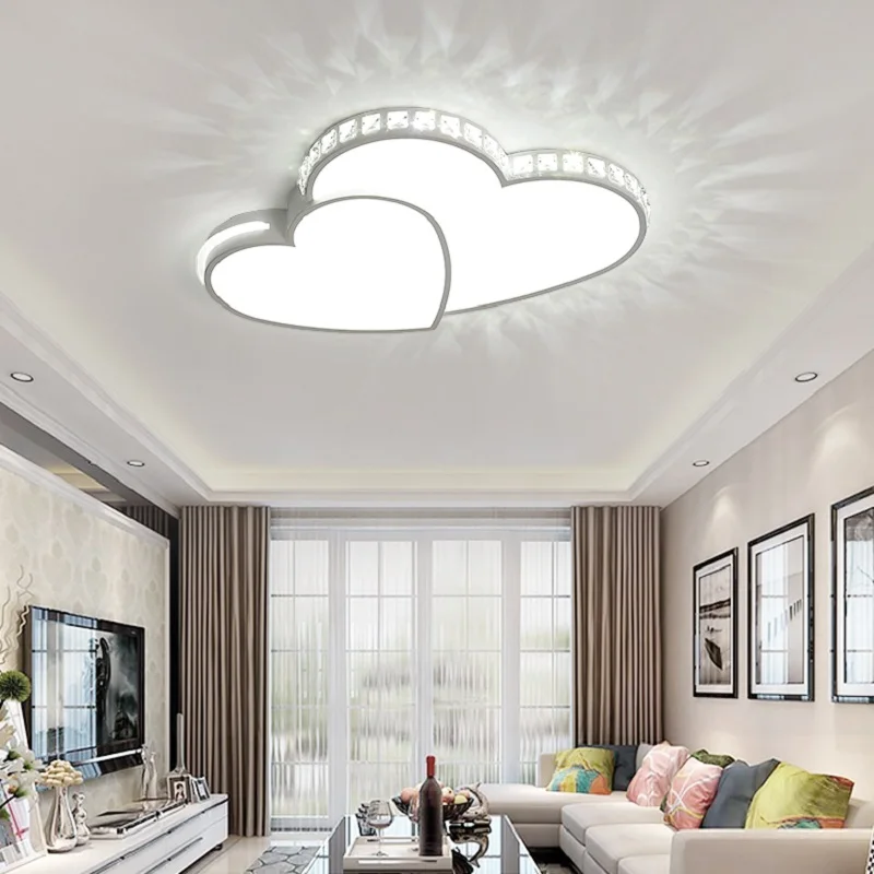 Хрустальные современные светодиодные потолочные лампы для гостиной, спальни, lamparas de techo colgante mercna avize, Хрустальные потолочные светильники